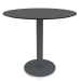 3d model Dining table on column leg Ø80 (Anthracite) - preview