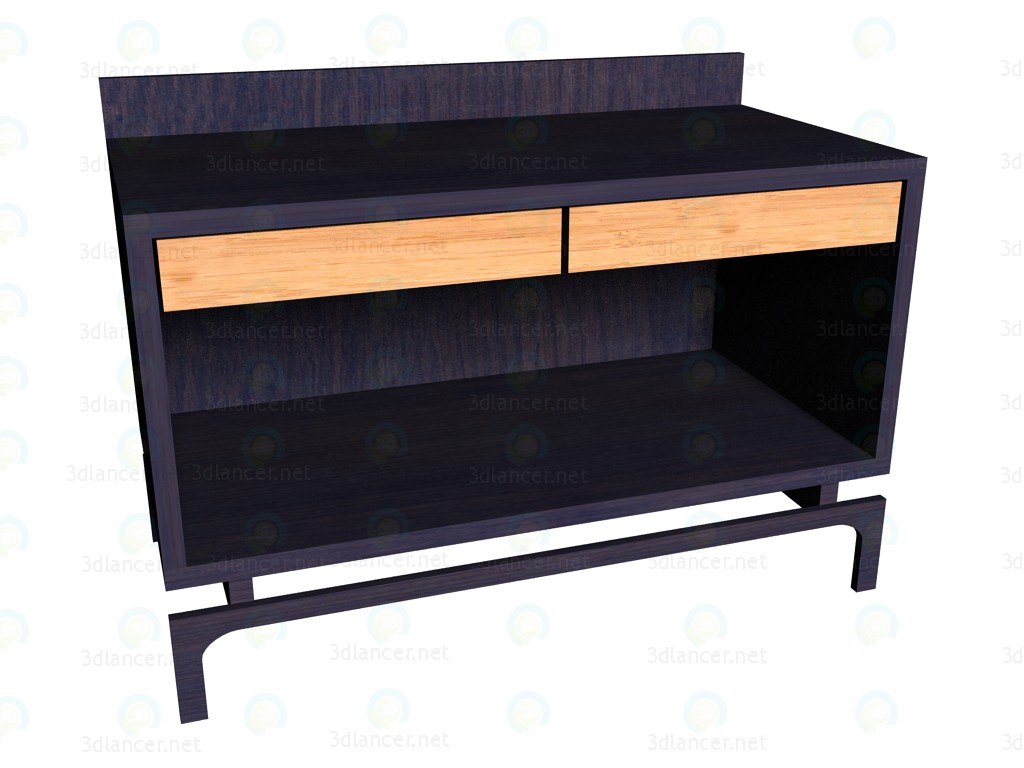 3d model Mueble recibidor 2 - vista previa