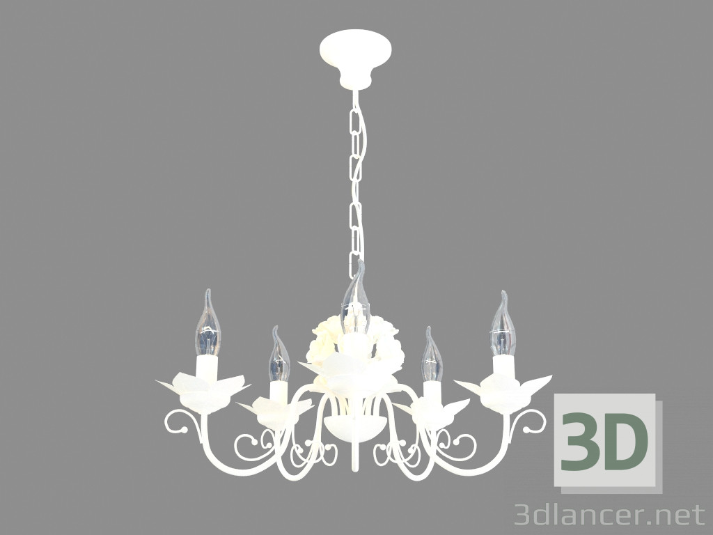 Modelo 3d Chandelier A1315LM-5WC - preview