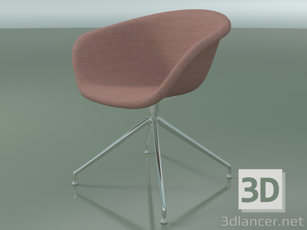 3D Modell Stuhl 4236 (auf einer Überführung, rotierend, mit Polsterung f-1221-c0614) - Vorschau
