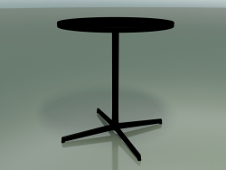 Table ronde 5513, 5533 (H 74 - Ø 69 cm, Noir, V39)
