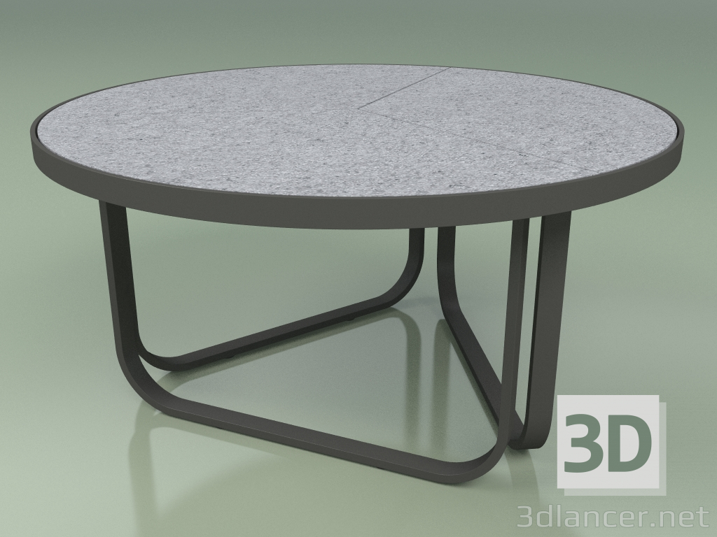 modello 3D Tavolino 009 (Metallo Fumo, Gres Nebbia) - anteprima