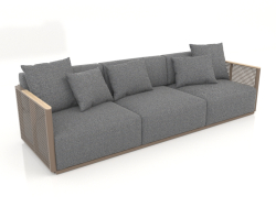 3-seater sofa (Bronze)