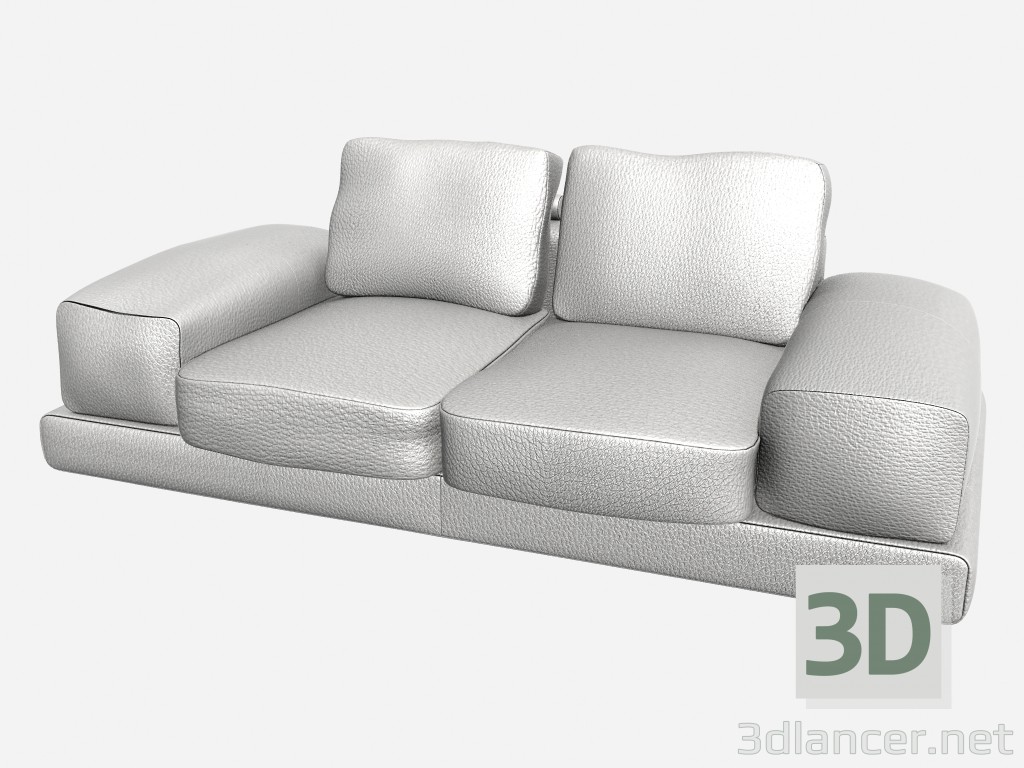 3d model Sofa 2-seater Albinoni Albinoni 2 seater 250 - preview