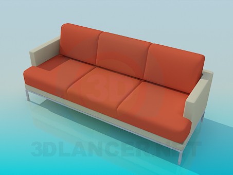 3D Modell Sofa - Vorschau