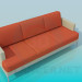 3D Modell Sofa - Vorschau