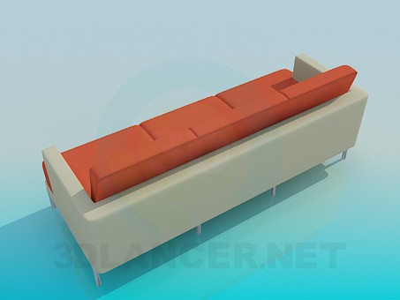 3d модель Диван – превью 3d модель Диван – превью