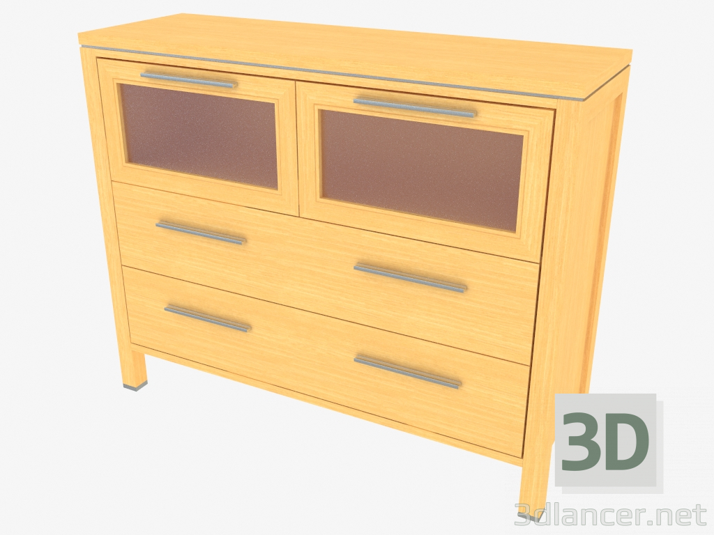 3d model Chest of drawers (7230-41) - preview
