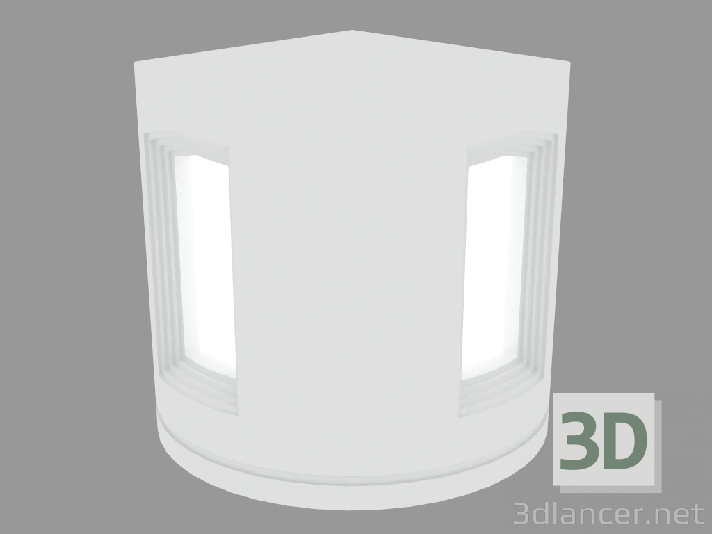 modello 3D Lampada da parete BLITZ 4 WINDOWS (S4080W) - anteprima