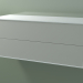 modello 3D Scatola doppia (8AUECB01, Glacier White C01, HPL P02, L 120, P 50, H 48 cm) - anteprima