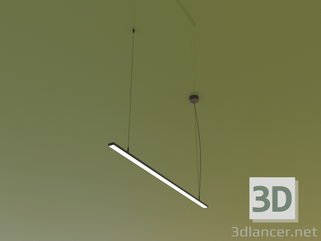 modello 3D Corpo illuminante LINEAR P1228 (1000 mm) - anteprima