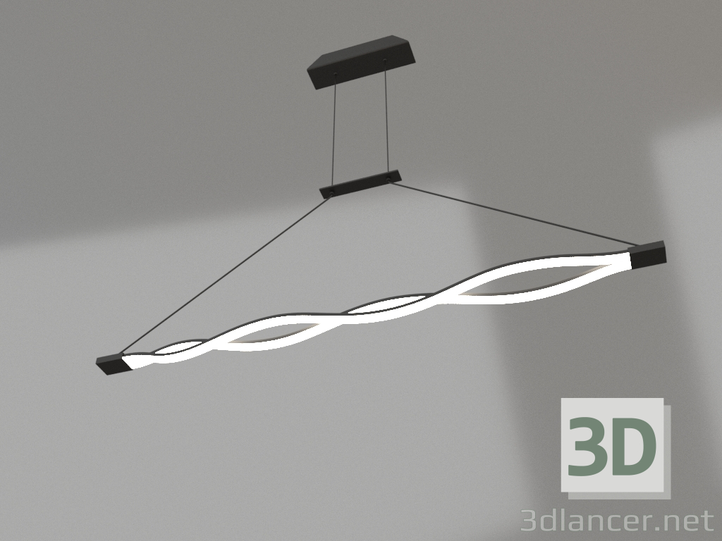 3d model Hanging chandelier (5818) - preview
