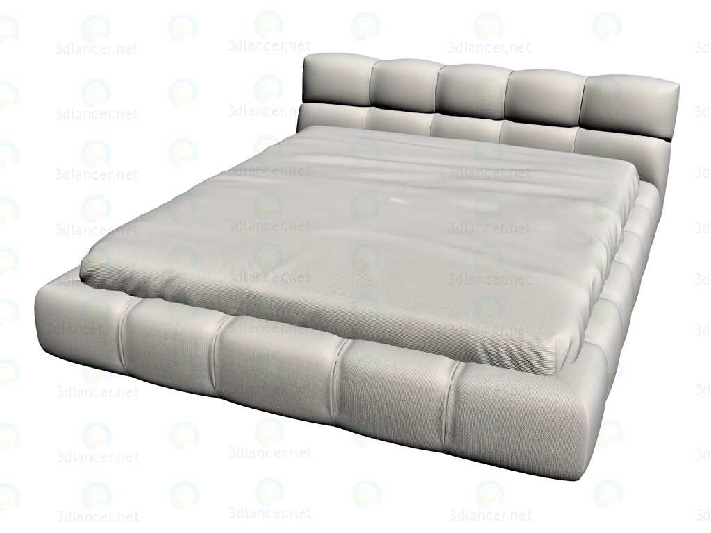 3d model Cama LTU180 - vista previa