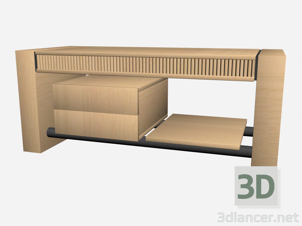modello 3D Notte tavolo 1 ruthy - anteprima