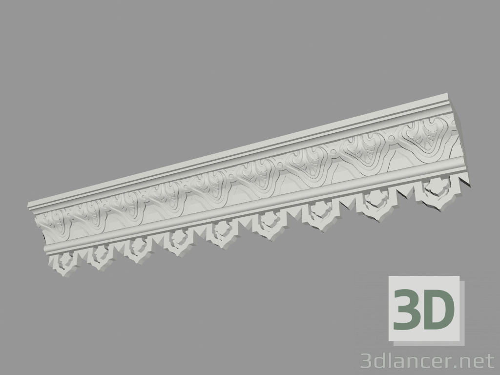 3d model Molded eaves (КФ46) - preview