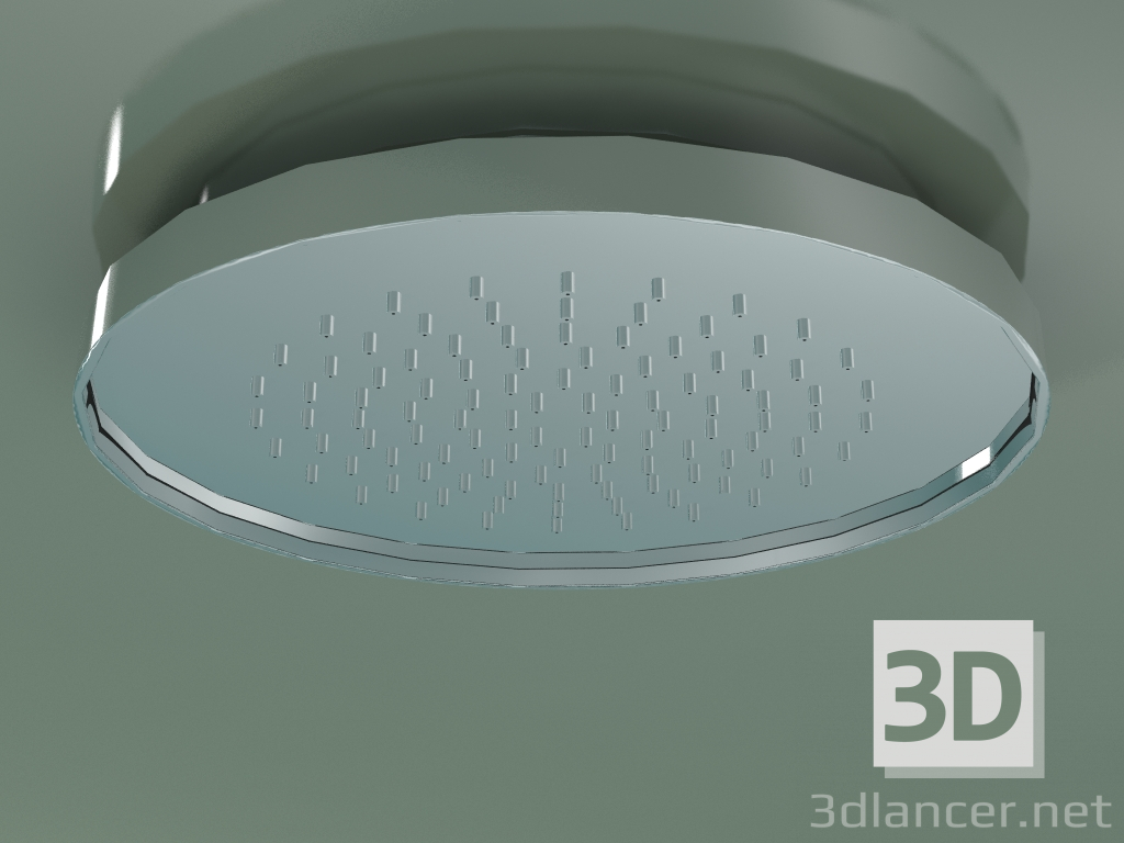modello 3D Soffione doccia ø300 mm (SF122 A) - anteprima
