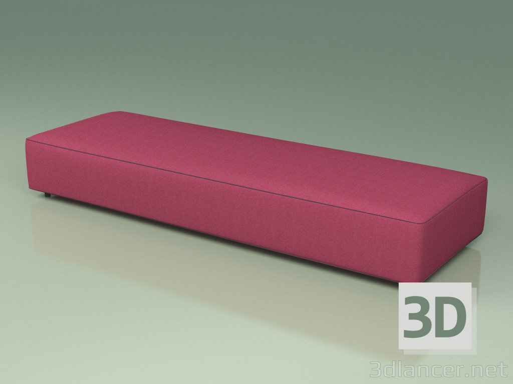 modello 3D Modulo divano 001 - anteprima