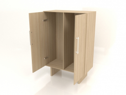 Шкаф W 02 (800x400x1200 open, wood white)