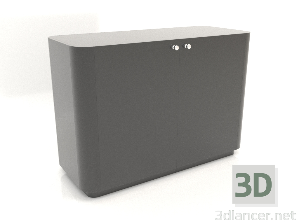 modèle 3D Armoire TM 031 (1060x450x750, plastique noir) - preview