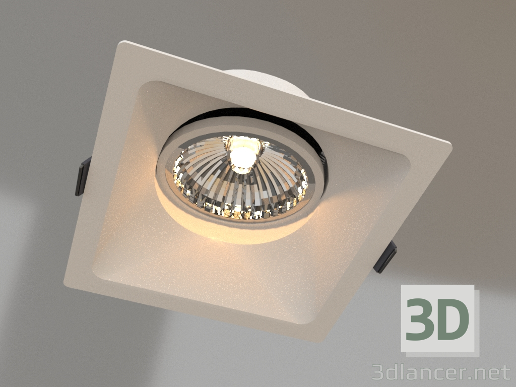 3d model Recessed luminaire (C0162) - preview