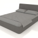 3d модель Ліжко двоспальне Picea 1600 (сірий) – превью