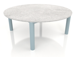 Coffee table D 90 (Blue grey, DEKTON Kreta)