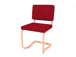 Diamond Kink Chair (Royal Red)