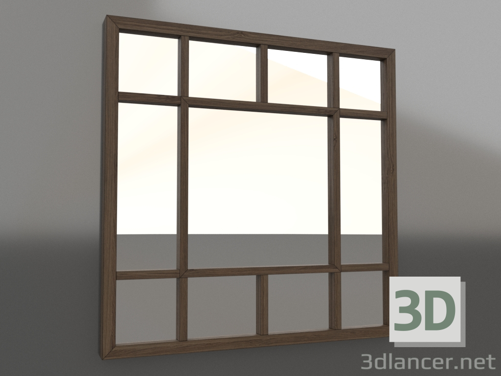 3d model Mirror 1 (lightened ash walnut) - preview 3d model Mirror 1 (lightened ash walnut) - preview