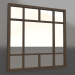 3d model Mirror 1 (lightened ash walnut) - preview