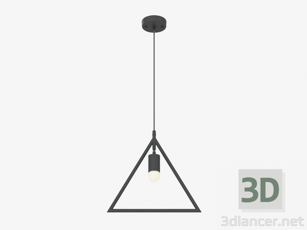 Modelo 3d lâmpada pingente (S111016 1B) - preview