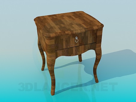modelo 3D Mesa con almacenaje - escuchar modelo 3D Mesa con almacenaje - escuchar