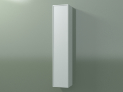 Настенный шкаф с 1 дверцей (8BUADCD01, 8BUADCS01, Glacier White C01, L 24, P 24, H 120 cm)