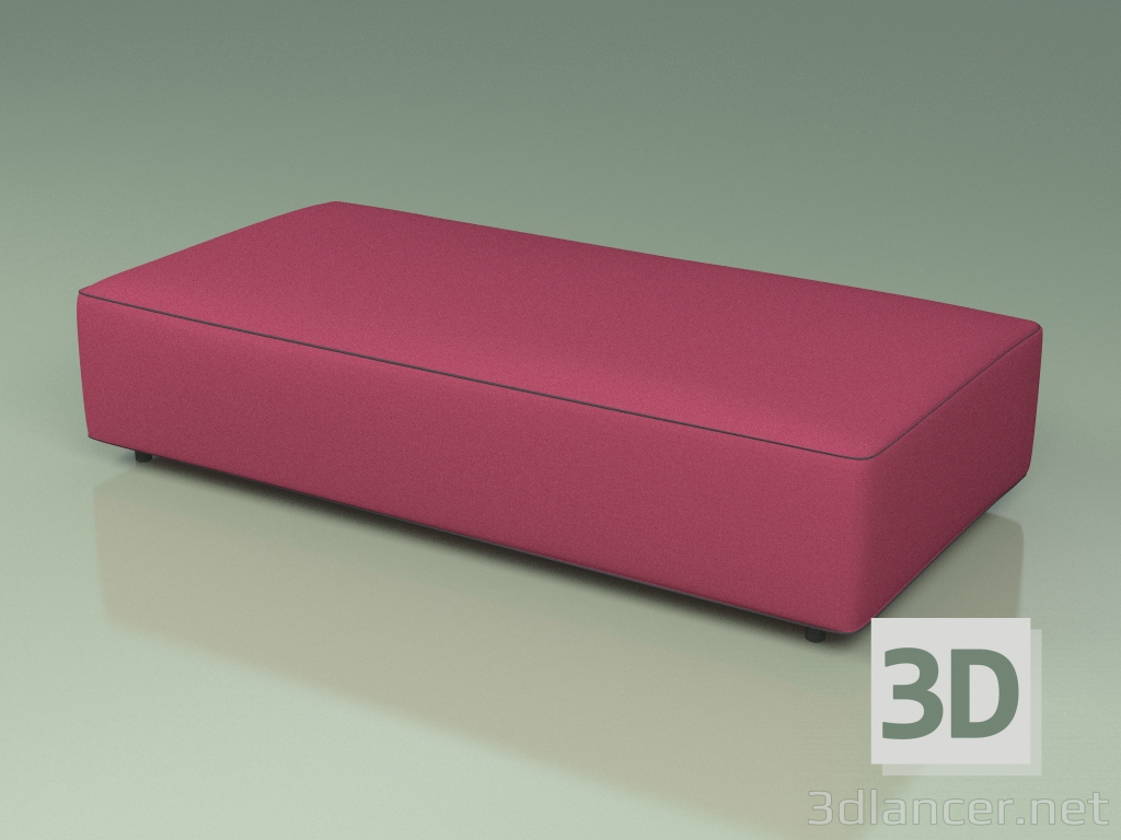 modèle 3D Module canapé 002 - preview