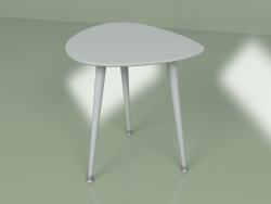 Приставний стіл Крапля монохром (світло-сірий)