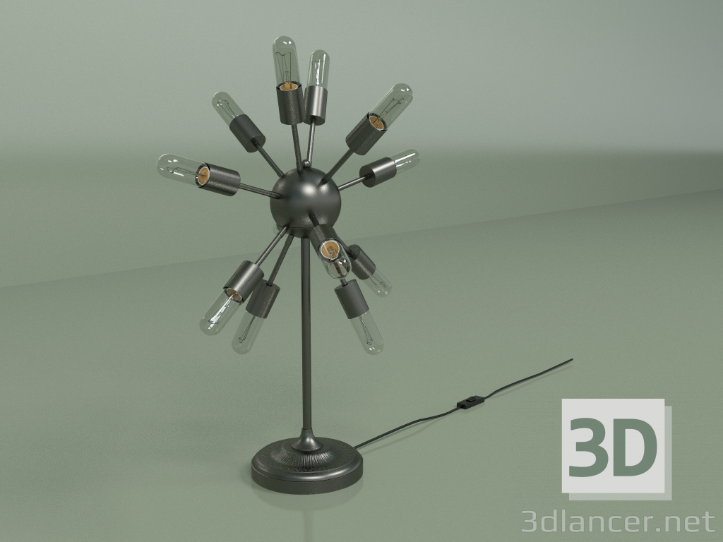 3 डी मॉडल अणु टेबल लैंप - पूर्वावलोकन