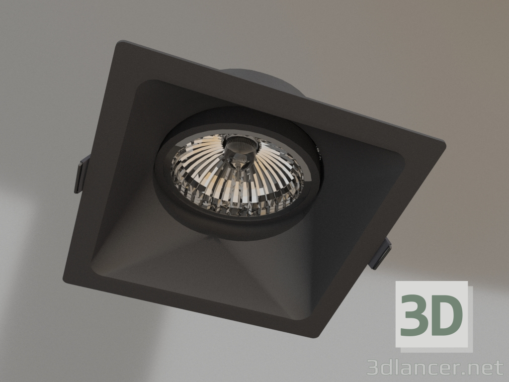 3d model Recessed luminaire (C0163) - preview