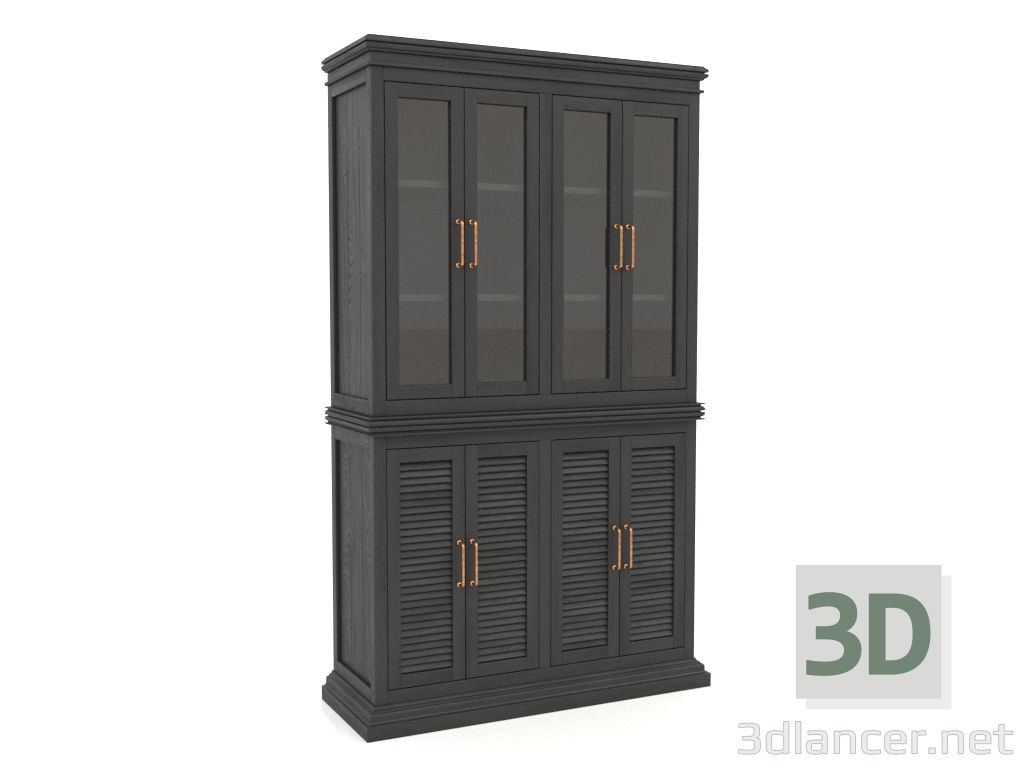 3d model Aparador (2 secciones) - vista previa