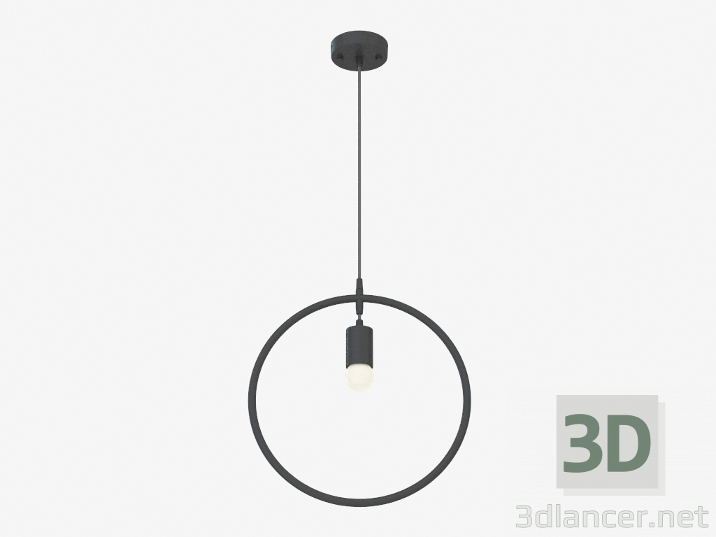 modello 3D lampada a sospensione (S111016 1C) - anteprima