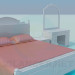 3d model Set in the bedroom - preview