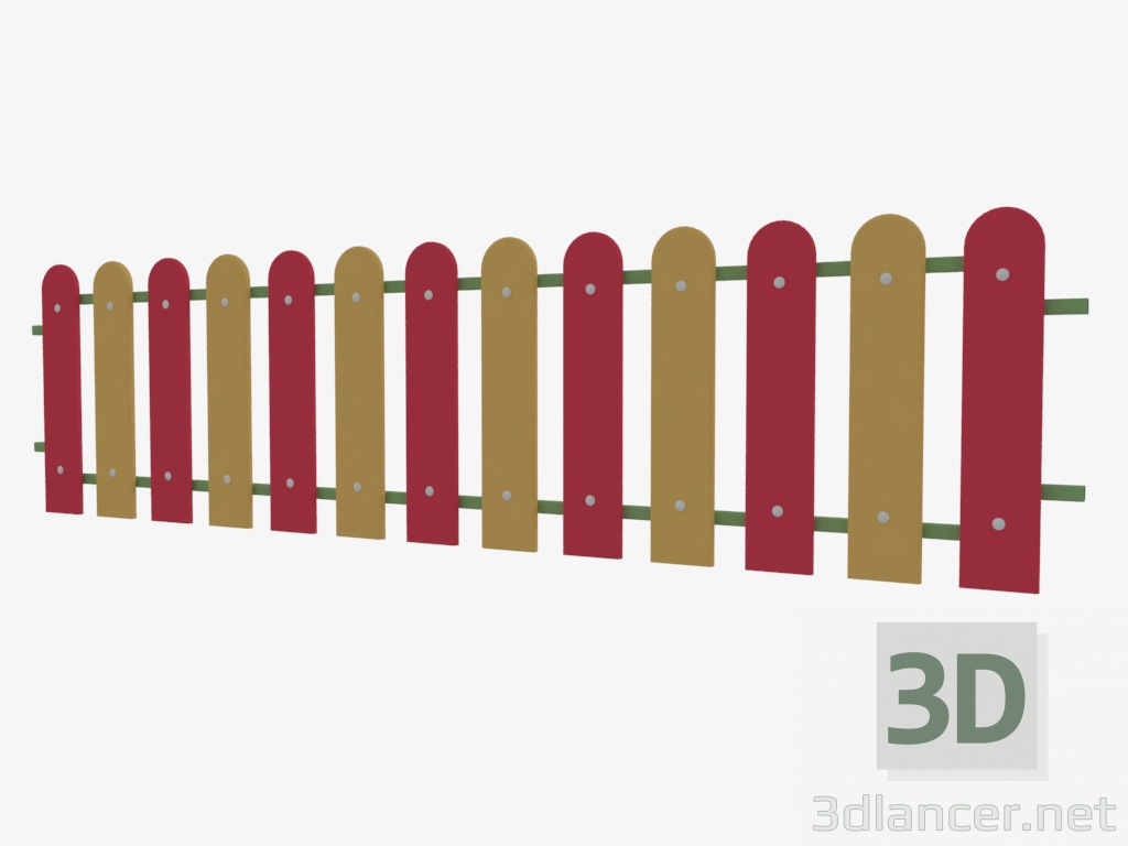 3d model Fencing (without racks) (10018) - preview