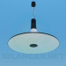 3d модель Плоская и круглая лампа – превью