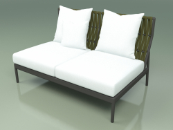 Central sofa module 106 (Belt Olive)