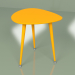 3d модель Приставний стіл Крапля монохром (помаранчевий) – превью