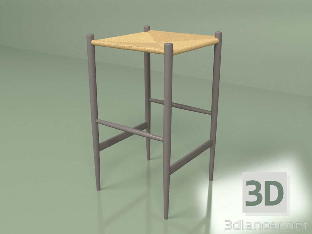 3d model Bar stool Wegner - preview