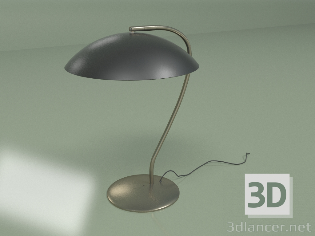 3d model Lámpara de mesa Flying Saucer (negro) - vista previa