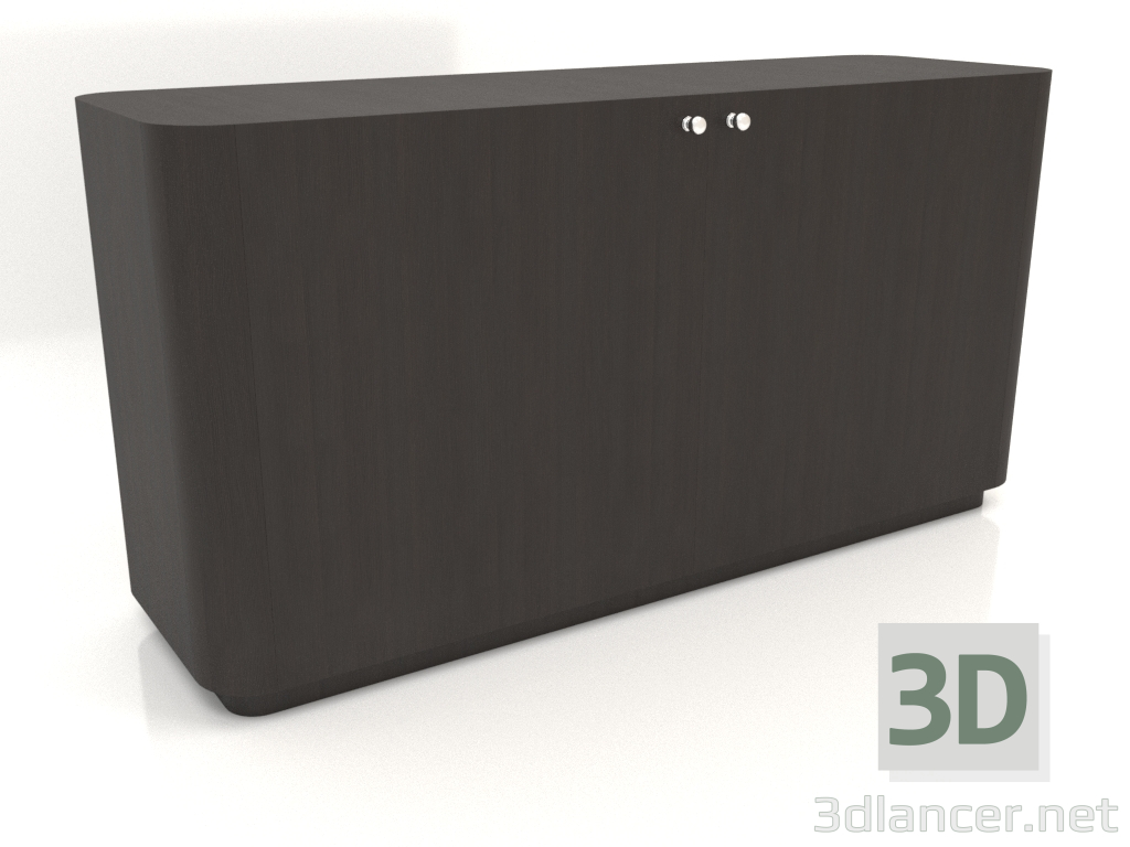 modèle 3D Armoire TM 031 (1460x450x750, bois brun foncé) - preview
