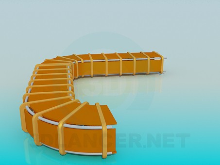 3d модель Тоннель для детей – превью 3d модель Тоннель для детей – превью
