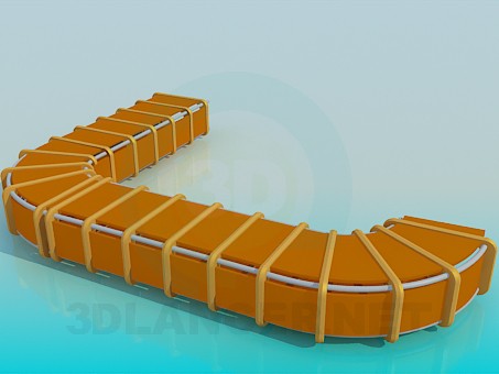 3d модель Тоннель для детей – превью 3d модель Тоннель для детей – превью