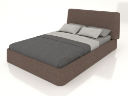 Double bed Picea 1400 (brown)