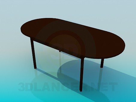 modelo 3D Mesa sin esquinas - escuchar modelo 3D Mesa sin esquinas - escuchar
